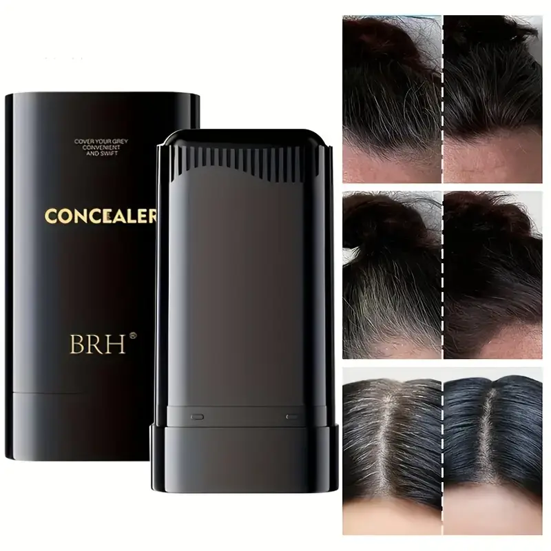 3 Colors Hair Stick to Cover White Hair Without Fading,Disposable Hair dye stick,Plant Hair Dye,Roots Hair Color Replenishment