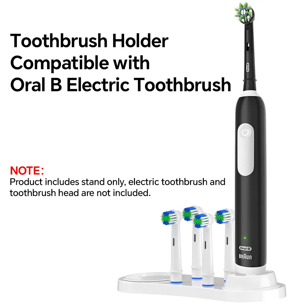 Toothbrush Holder for Oral B Pro and D Series Electric Toothbrush, Toothbrush Heads Stand Base for Oral B Electric Toothbrushes