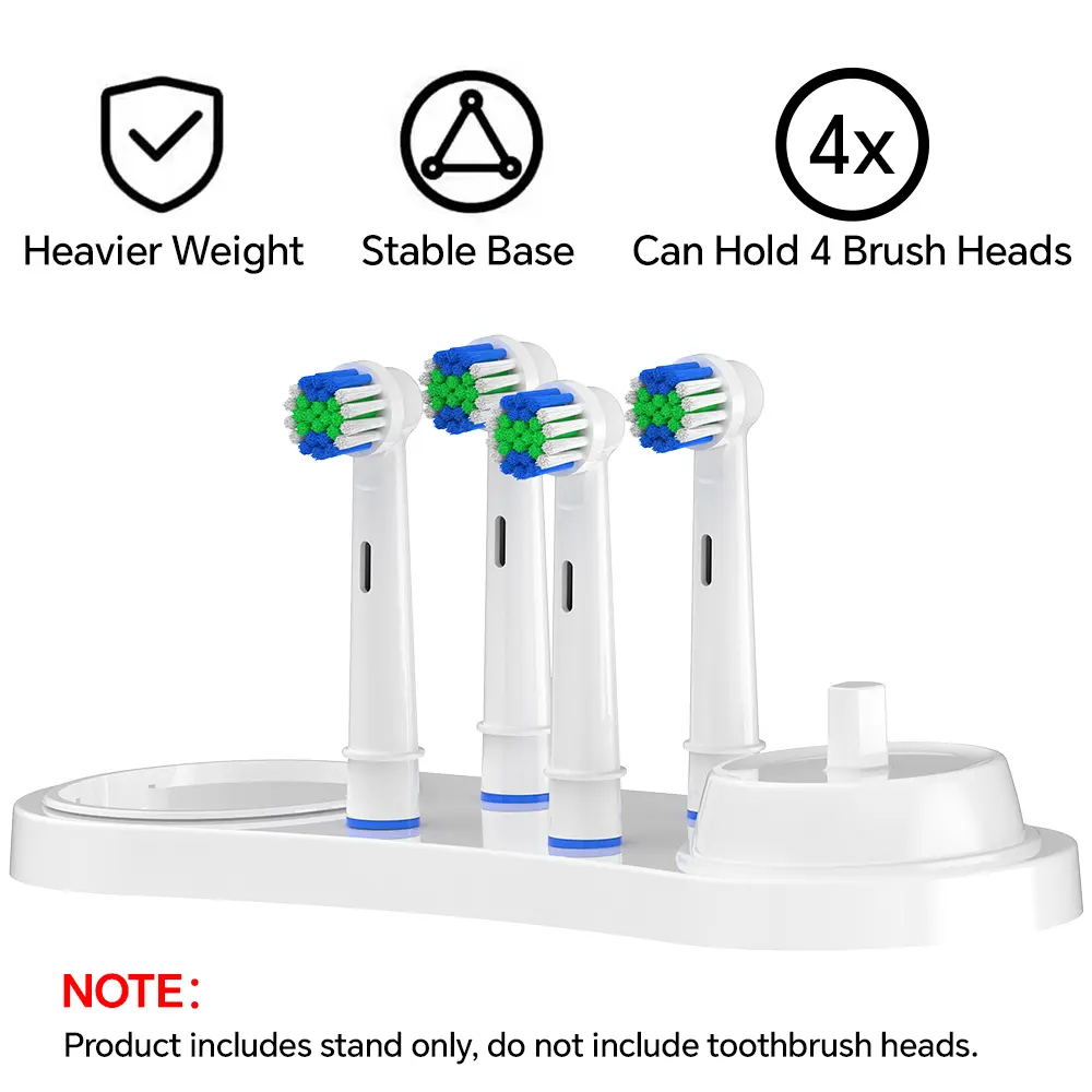 Toothbrush Holder for Oral B Pro and D Series Electric Toothbrush, Toothbrush Heads Stand Base for Oral B Electric Toothbrushes