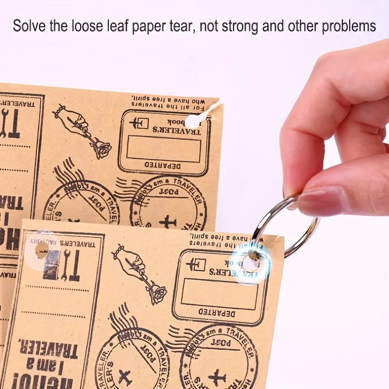 250-Piece Pvc Binder Stickers With Adhesive Hole Reinforcement, Label Round Stickers  - Protect Your Loose-Leaf Books!