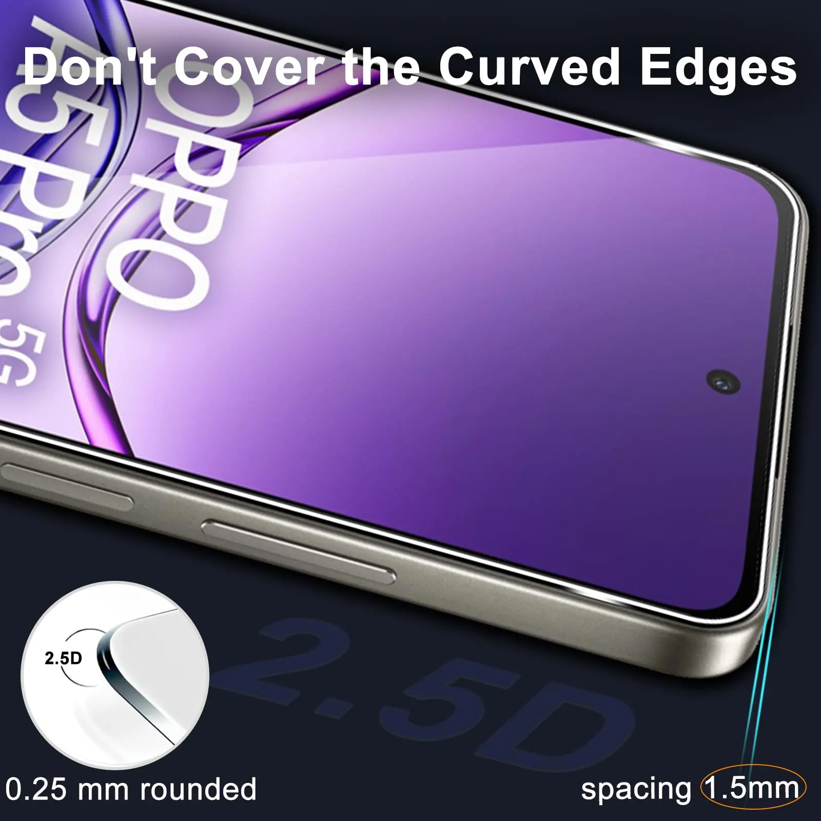 Screen Protector For OPPO A5 Pro 4G 5G 6.67 inch Tempered Glass HD Crystal High Aluminum 9H Anti Scratch Case Friendly