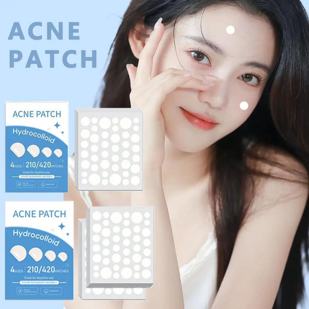 Acne Pimple Patches Invisible Removal Pimple Anti-Acne Hydrocolloid Patches Spots Mark Concealer Waterproof Repair Sticker