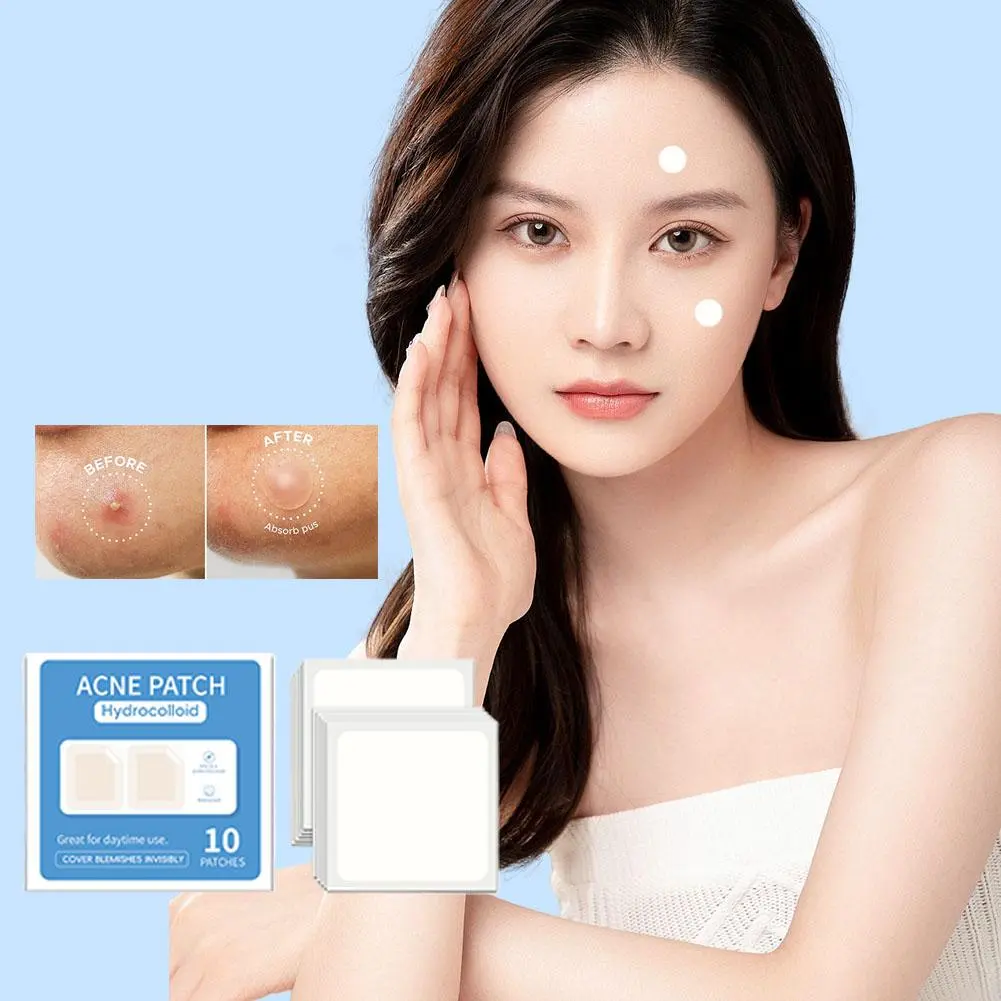 Acne Pimple Patches Invisible Removal Pimple Anti-Acne Hydrocolloid Patches Spots Mark Concealer Waterproof Repair Sticker