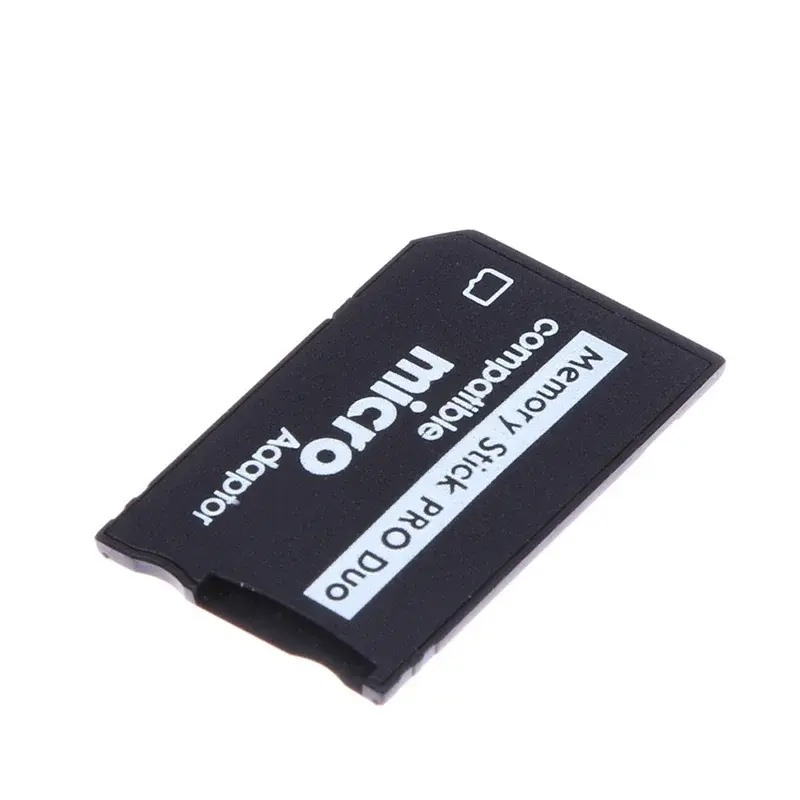 Memory Stick Pro Duo Adapter For PSP 1000/ 2000/ 3000 Micro SD TF to MS Card Adapter Converter Plug and Play