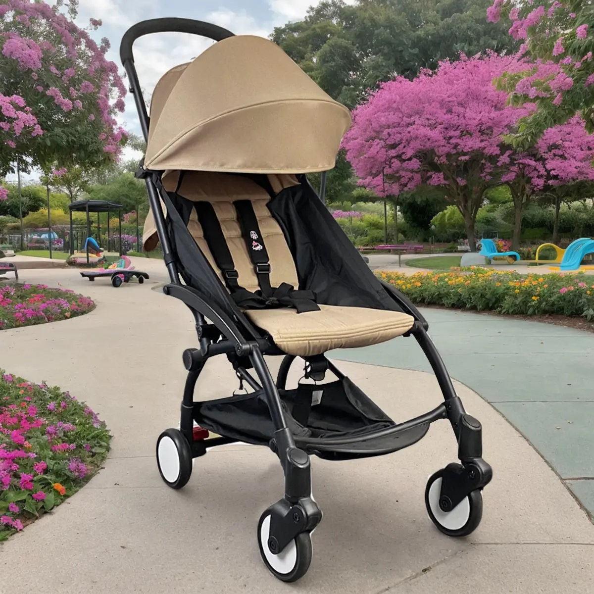 Baby Stroller Replacement Cover Seat Cushion Compatible With YOYO ,YOYO+ ,YOYO2 Strollers ,Waterproof  Back Zipper Pocket