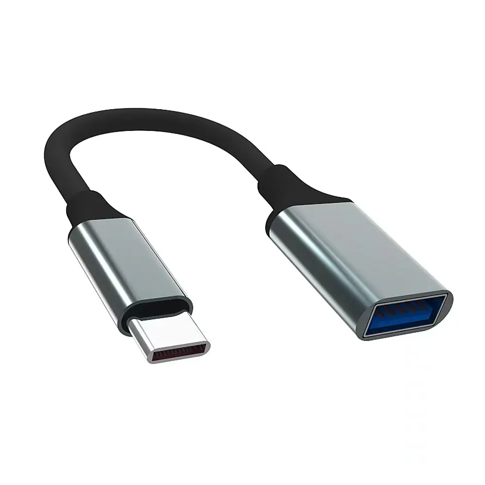 OTG Type C Cable Adapter USB to Type C Adapter Connector for Xiaomi Samsung S20 Huawei OTG Data Cable Converter for MacBook Pro