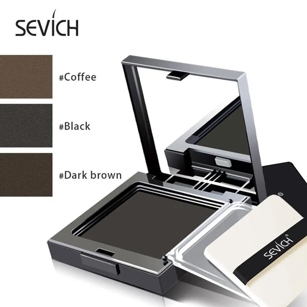 3 Colors Temporary Hair Shadow Powder Natural Instant Cover Up Makeup Hair Concealer Coverage Repair Hairline Hair Loss Powder