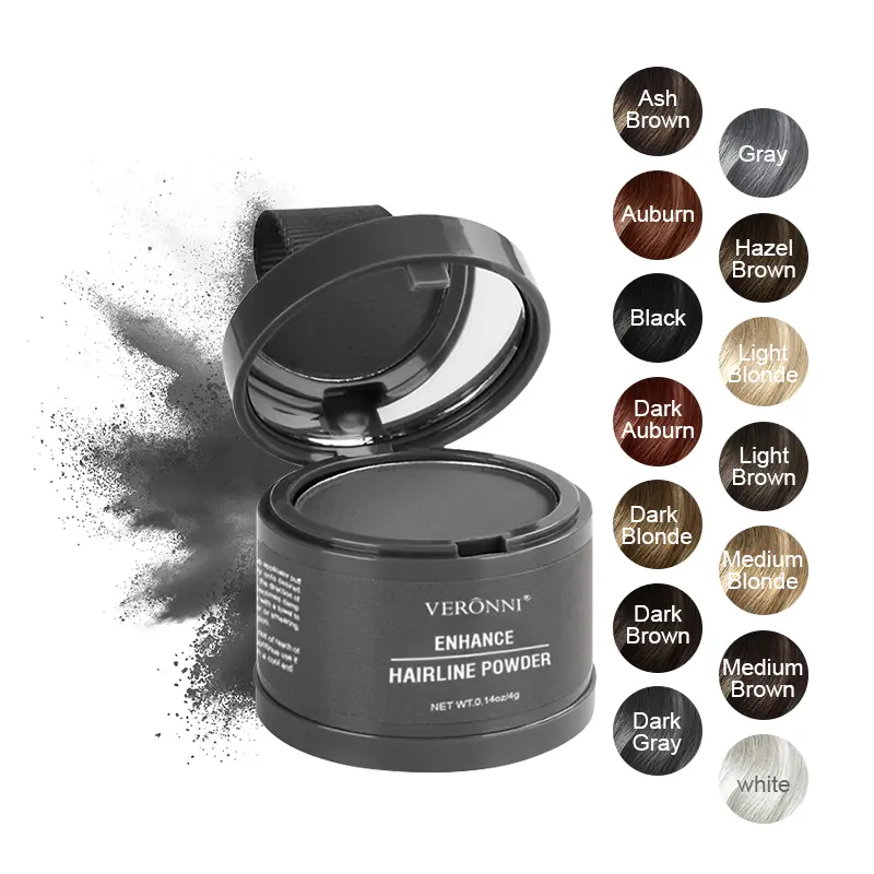 14 Colors Hairline Powder 4g Hairline Shadow Powder Makeup Hair Concealer Natural Cover Unisex Hair Loss Product