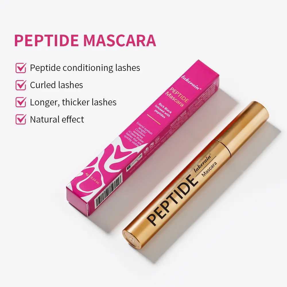 Waterproof Mascara Lengthens Eyelashes Black Thick Long Smudge-proof Plump Encrypted Long-lasting Curling Large Eye Makeup Women