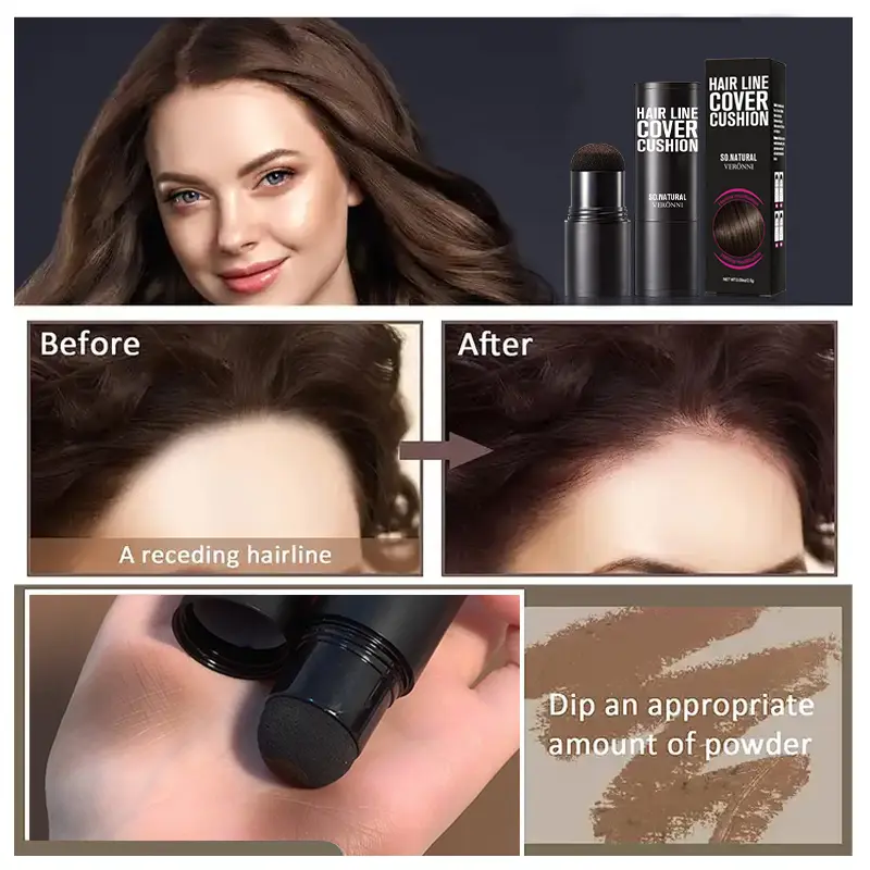Hair Fluffy Powder Instantly Black Blonde Root Cover Hair Concealer Coverag Paint Repair Fill In Shadow Thinning Eyebrow Powder