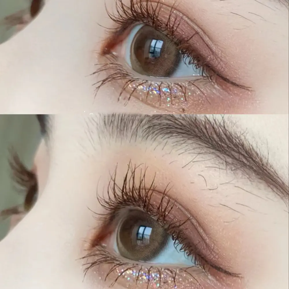 Eyelash Extension Mascara Ultra-fine Curl Thick Waterproof Lasting Lengthening Black Brown Lash Natural Curling Cosmetic Make Up