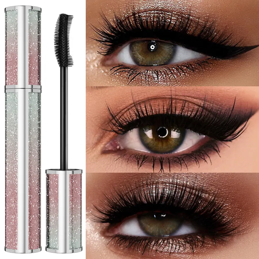 Black waterproof Mascara for all Lengthening make up products Eyelash Extension Eye Lashes mascara 4d effect  Korean cosmetics