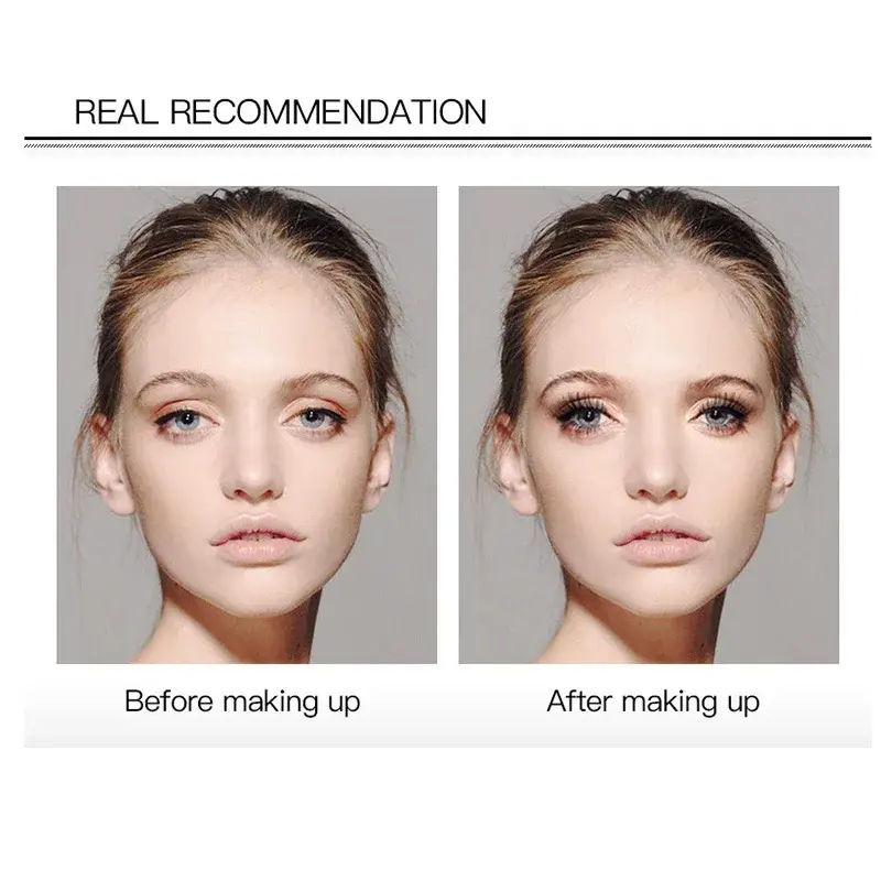 Mascara Black Curled Lashes Lengthens Eyelashes Extra Volume Long Lasting Waterproof Natural Quick Drying Lashes Female Makeup