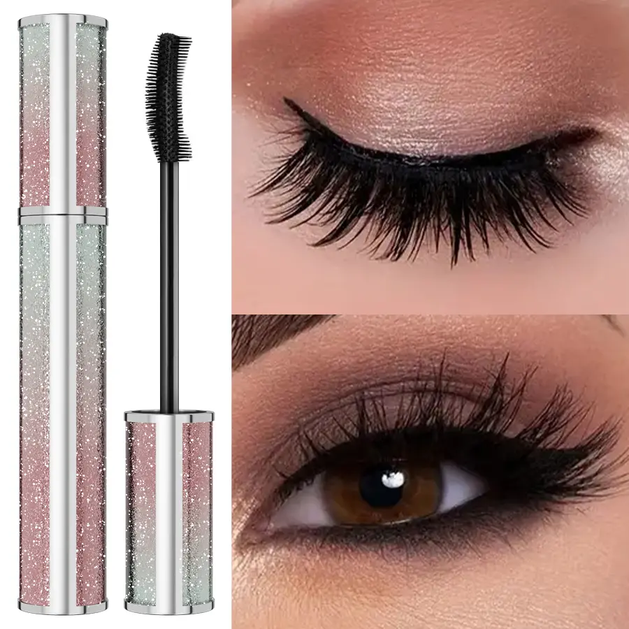 Black waterproof Mascara for all Lengthening make up products Eyelash Extension Eye Lashes mascara 4d effect  Korean cosmetics