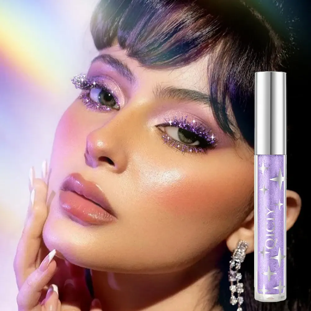 Magic Color Mascara Shining Eye Black Long Curly Waterproof Colorful Eye Black Curling Mascara Makeup Cosmetic