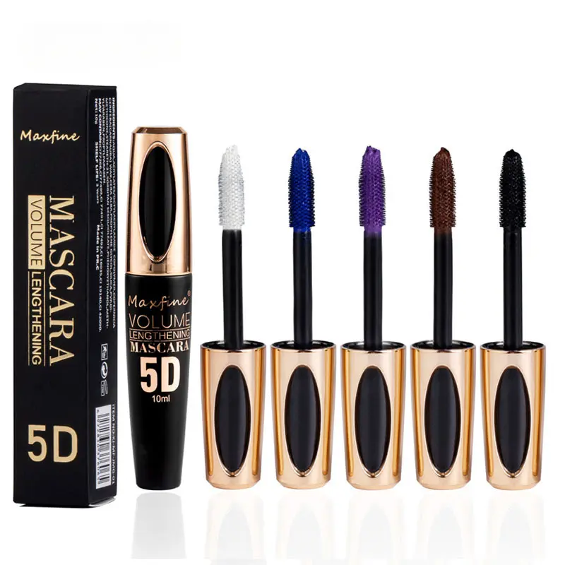 5D Mascara Makeup Waterproof Sweatproof Non-smudgy Non-smudge Natural Lengthening Lasting Cosmetics Makeup Cosmetic