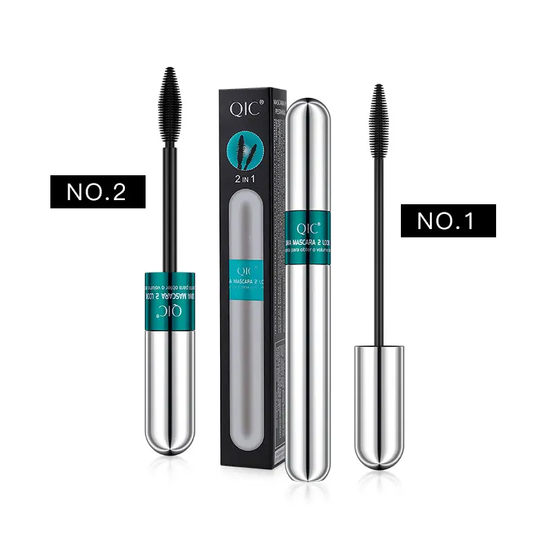 Rimel 4D Silk Fiber Eyelash Mascara Waterproof Long-Lasting Extra Volume Lengthening Lash Thick Eyelash Black Mascara Cosmetics