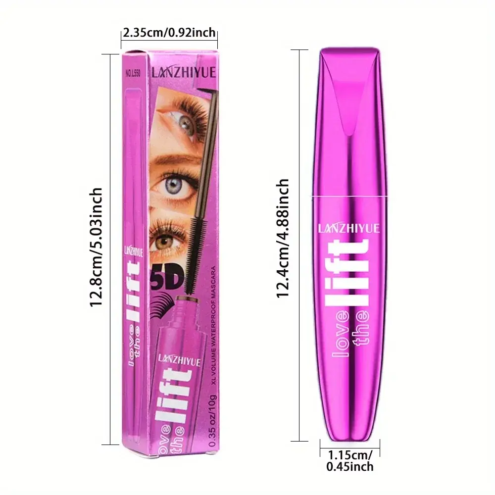 1PC Mascara waterproof and sweat-proof dense slender non-smudging curl