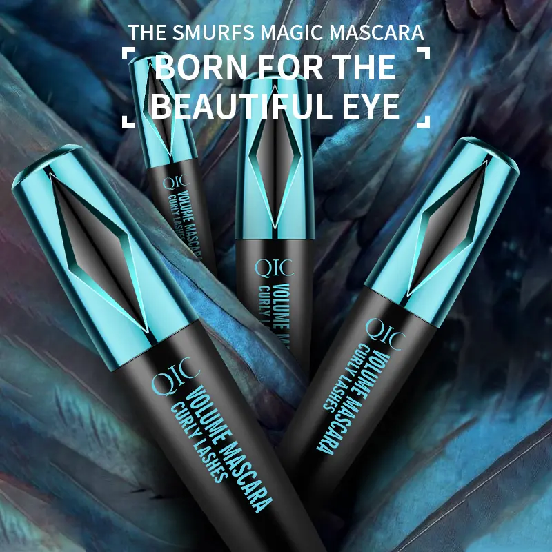 4D Lash Mascara Black Eye Lashes Waterproof & Smudge-Proof Long-Lasting No Flaking Natural No Clumping, All Day Exquisitely Full