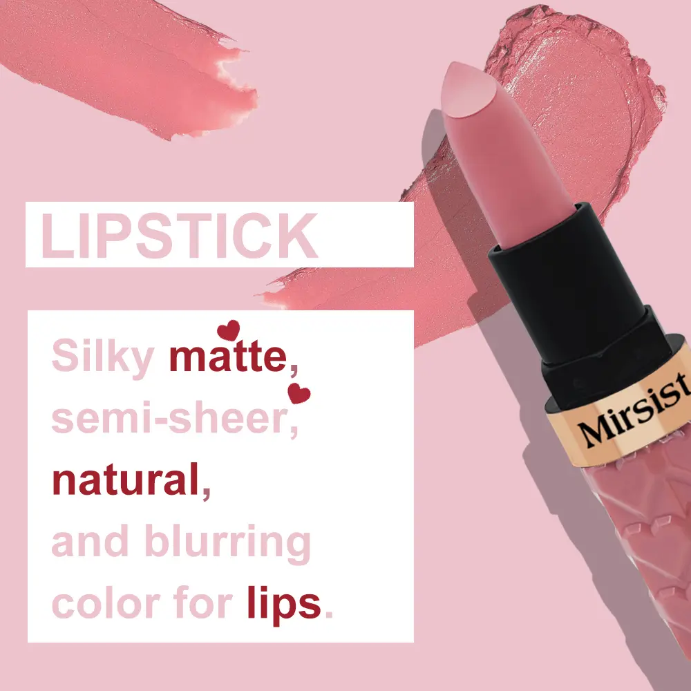 Waterproof Dark Matte Chestnut Lipstick Velvety Smooth Lasting Rich Pigment Everyday Makeup Moisturizing Non Stick Cup Lip Stick