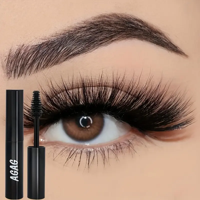 Waterproof Mascara, 4d Extension And Plumpness, Non-Stick, Non-Greasy, 24-Hour Natural Appearance And Comfortable Use
