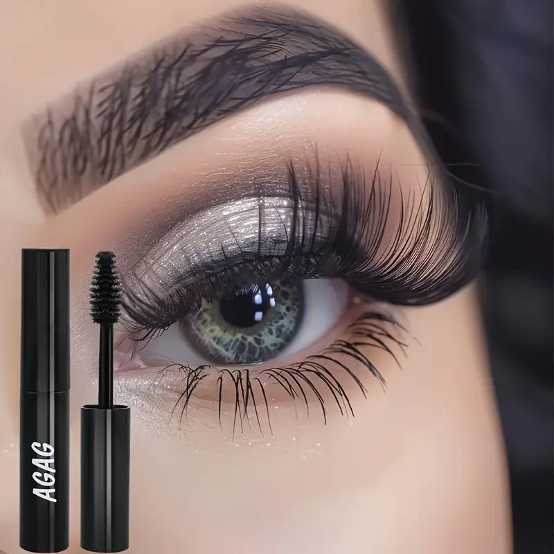 Waterproof Mascara, 4d Extension And Plumpness, Non-Stick, Non-Greasy, 24-Hour Natural Appearance And Comfortable Use