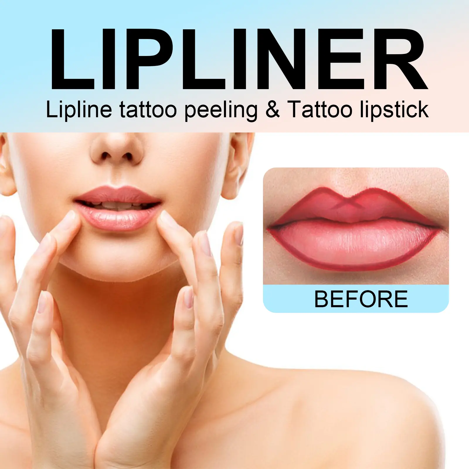 Peel Off Lip Liner Waterproof Long Lasting Lipliner Pencil Moisturising Lips Gloss Tattoo Lipgloss Lipsticks Cosmetic