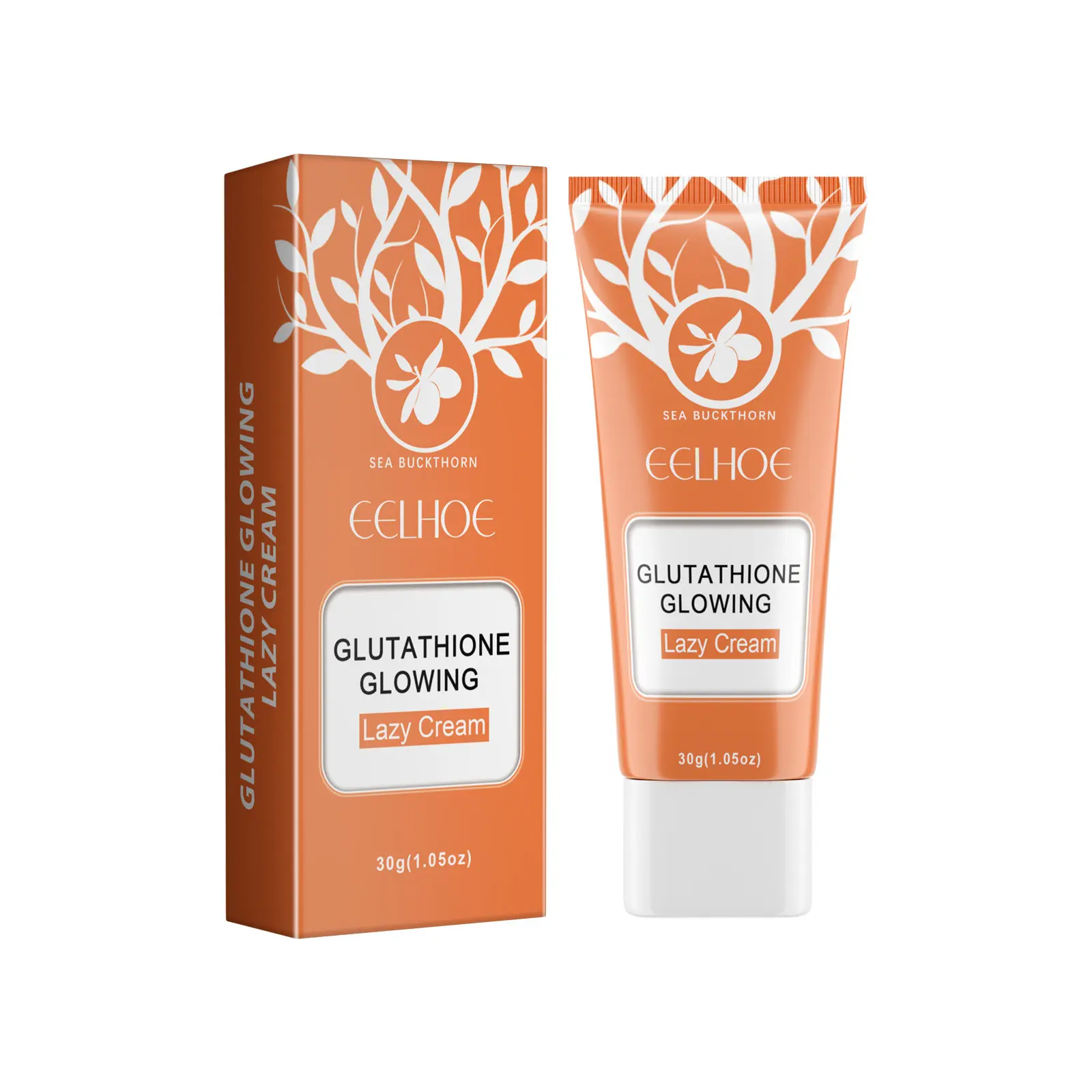 EELHOE Lazy Plain Cream Whitening Brighten Face Foundation for Natural Nude Makeup Waterproof Full Coverage Acne Scars Cosmetics