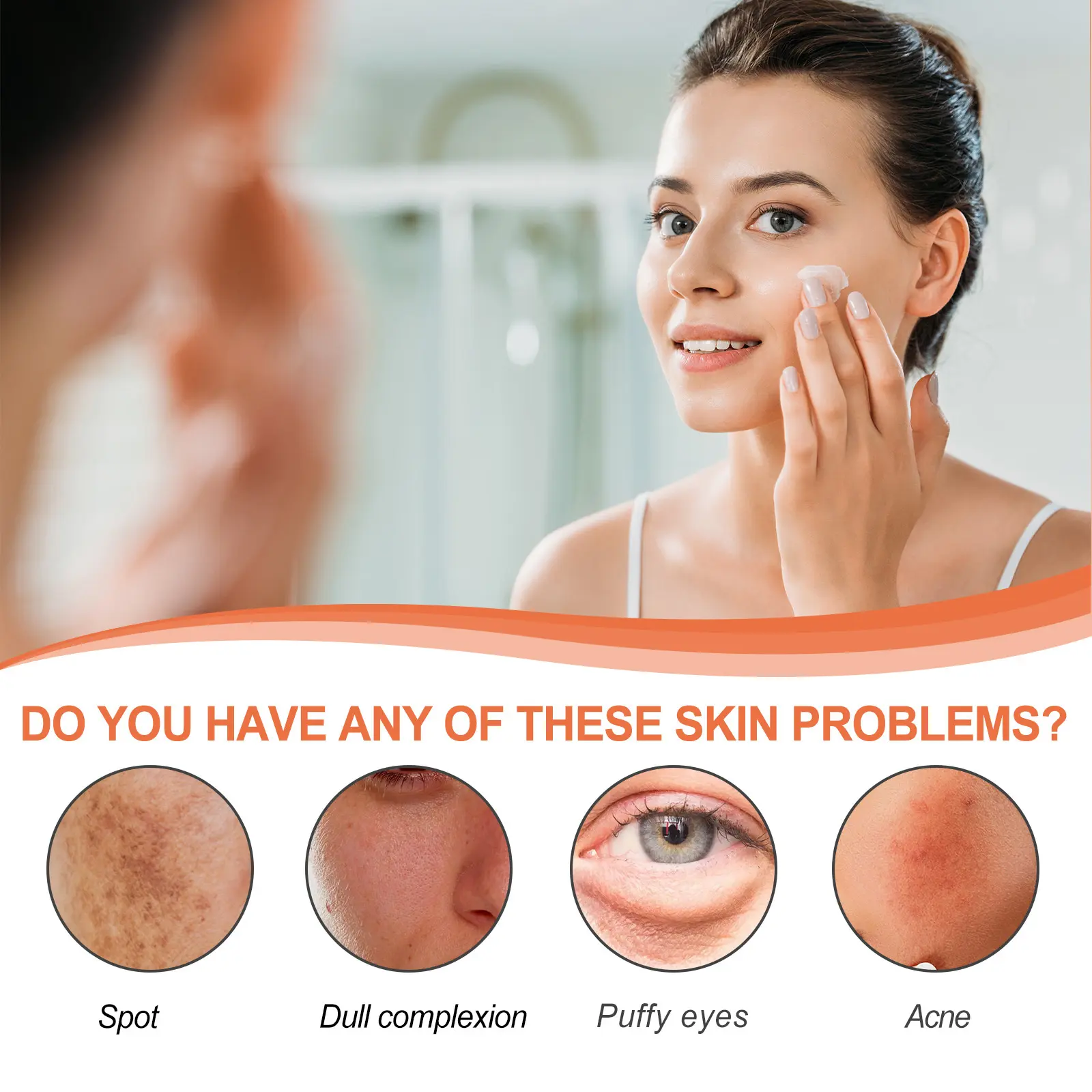 EELHOE Lazy Plain Cream Whitening Brighten Face Foundation for Natural Nude Makeup Waterproof Full Coverage Acne Scars Cosmetics