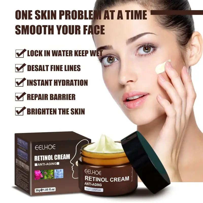 Anti Wrinkle Facial Cream Retinol Original Remove Wrinkles Lifting Firming Cream Reduce Fine Lines Brightening Skin Care