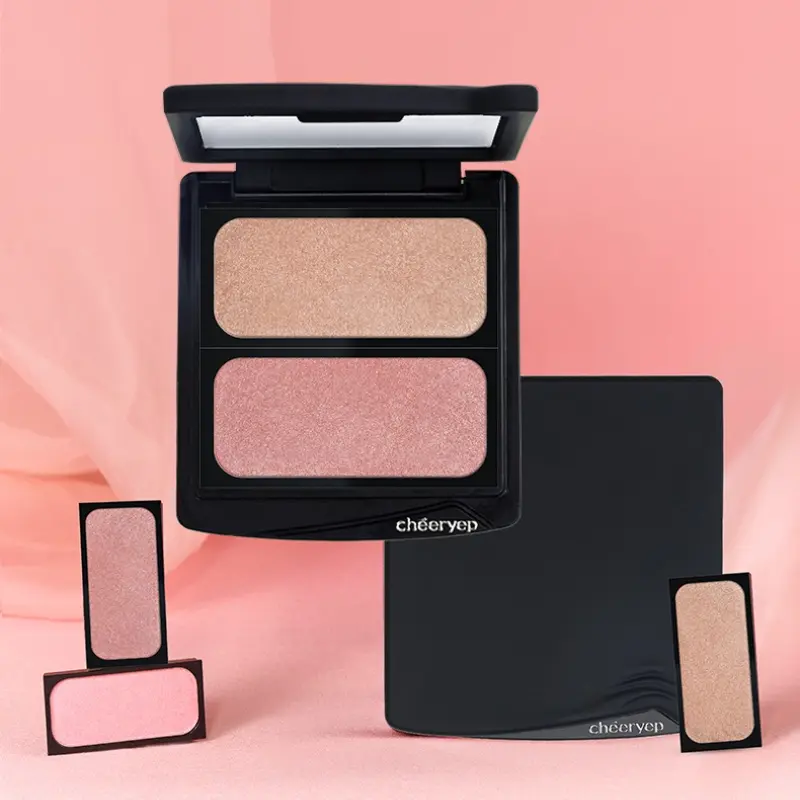Cheeryep Powder Blusher Matte Contour Self Eyebrow Powder Assembling Plate Cheeryep High Gloss Powder for Facial Makeup