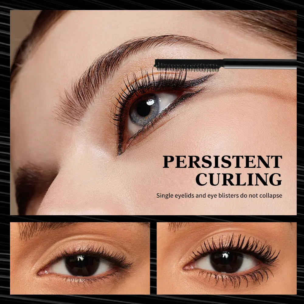 Black waterproof Mascara for all Lengthening make up products Eyelash Extension Eye Lashes mascara 4d effect Korean cosmetics
