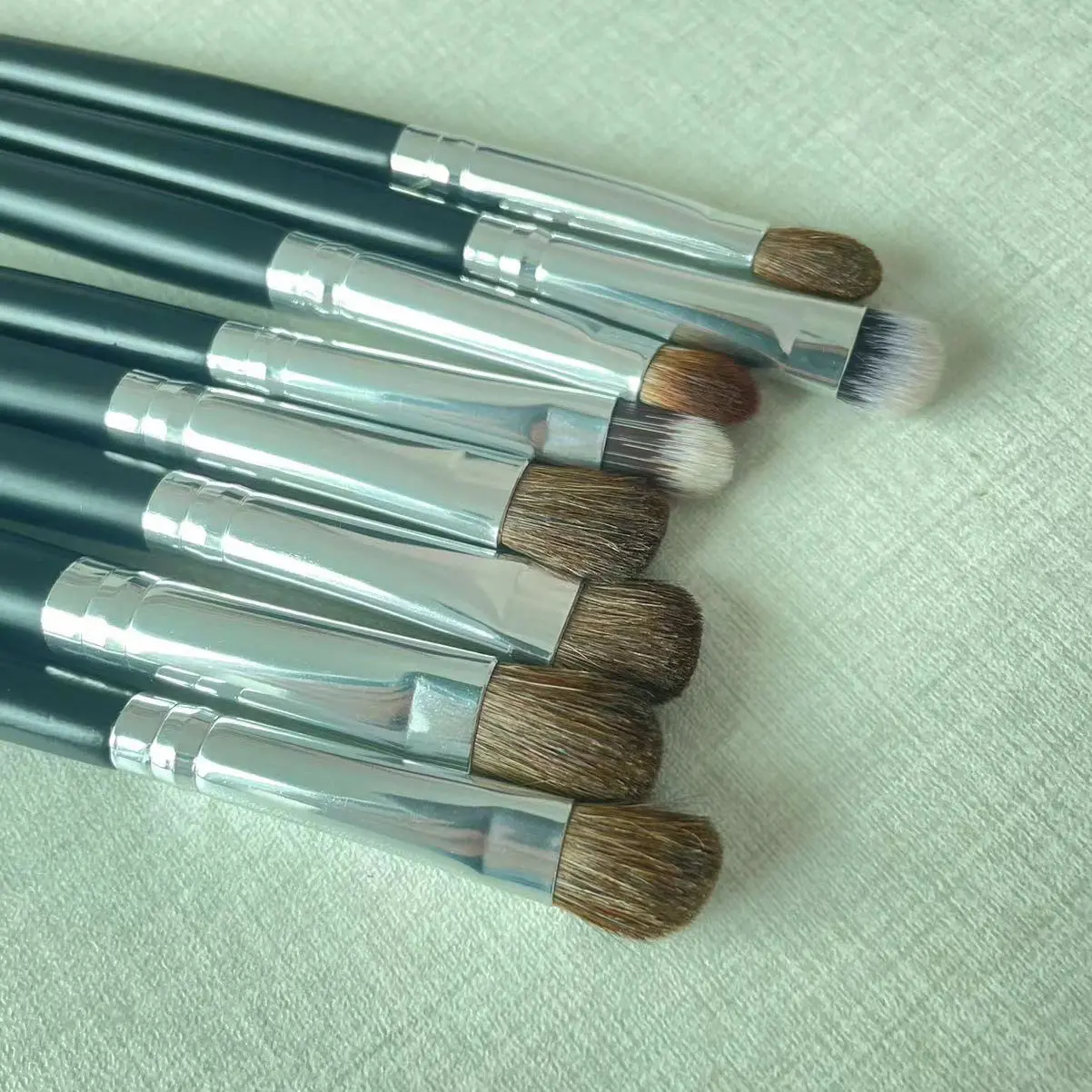 Professional Eyes Makeup Brushes Set Eye Shadow Liner Brow Contour Blending Highlight Smudge Make up Tools Kit