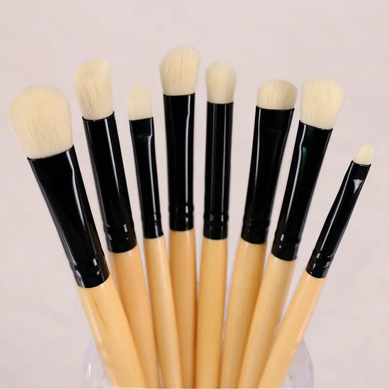 Professional Eyes Makeup Brushes Set Eye Shadow Liner Brow Contour Blending Highlight Smudge Make up Tools Kit