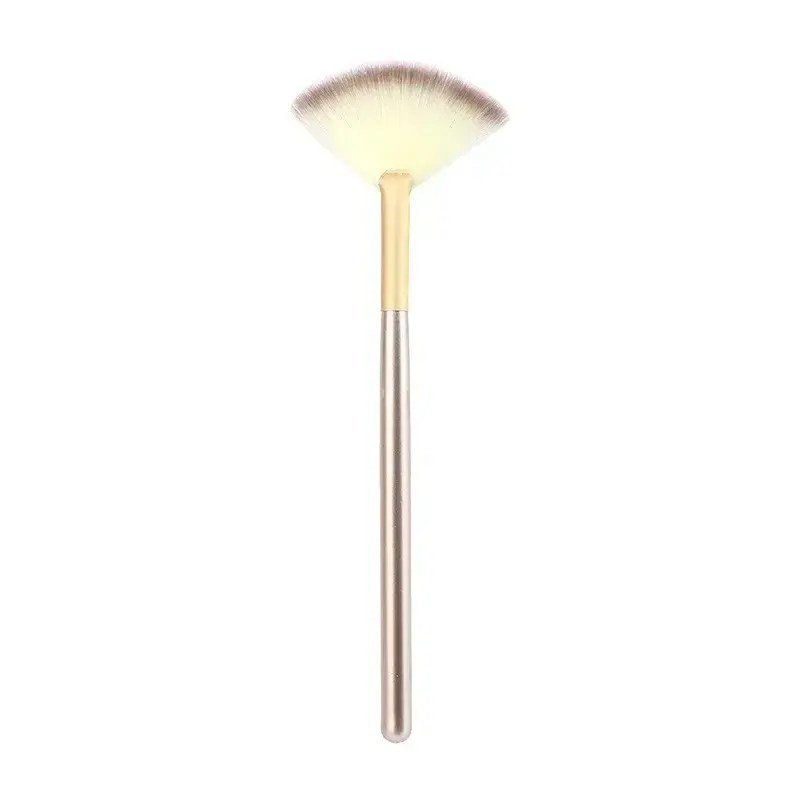 New Practical Facial Brushes Fan Makeup Brushes Soft Portable Mask Brushes Cosmetic Tools for Ladies Girls Nail Charm  Beauty