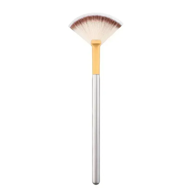 New Practical Facial Brushes Fan Makeup Brushes Soft Portable Mask Brushes Cosmetic Tools for Ladies Girls Nail Charm  Beauty