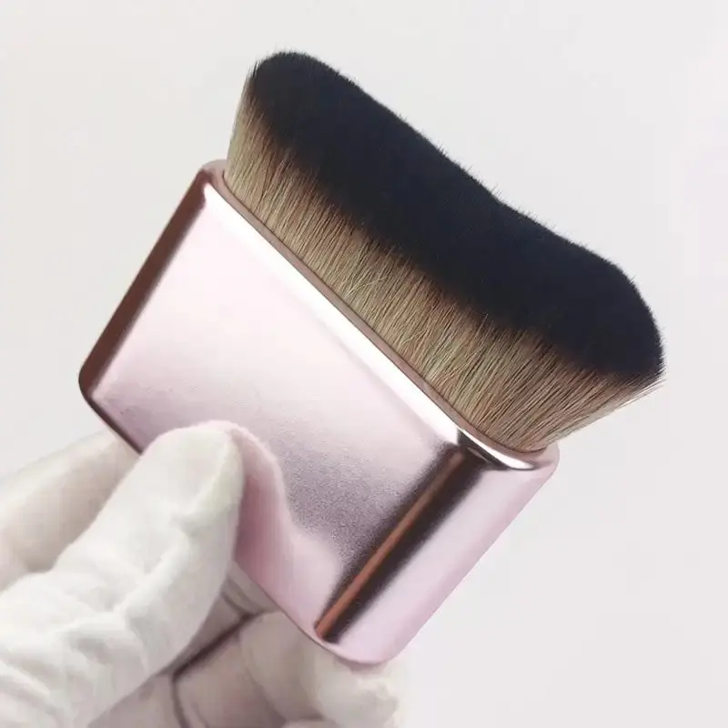 Self Tan Brush Soft Body Makeup Brush Portable Self Tanning Brush Self Tanner Face Brush For Body & Leg Makeup Multi-Clolor
