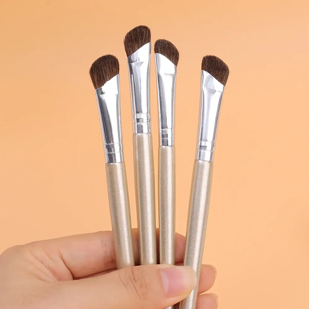 Flat Angled Nose Shadow Makeup Brushes Professional Soft Eyeshadow Nose Contouring Brushes Professional Beauty Cosmetics Tools