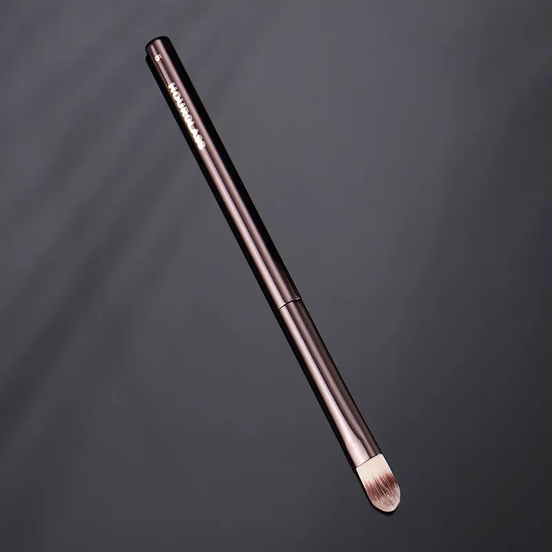 1 pc #5 Concealer Makeup brushes Eyeshadow Make up brush Nose detail exquisite Professional Cosmetic tool metal handle with box