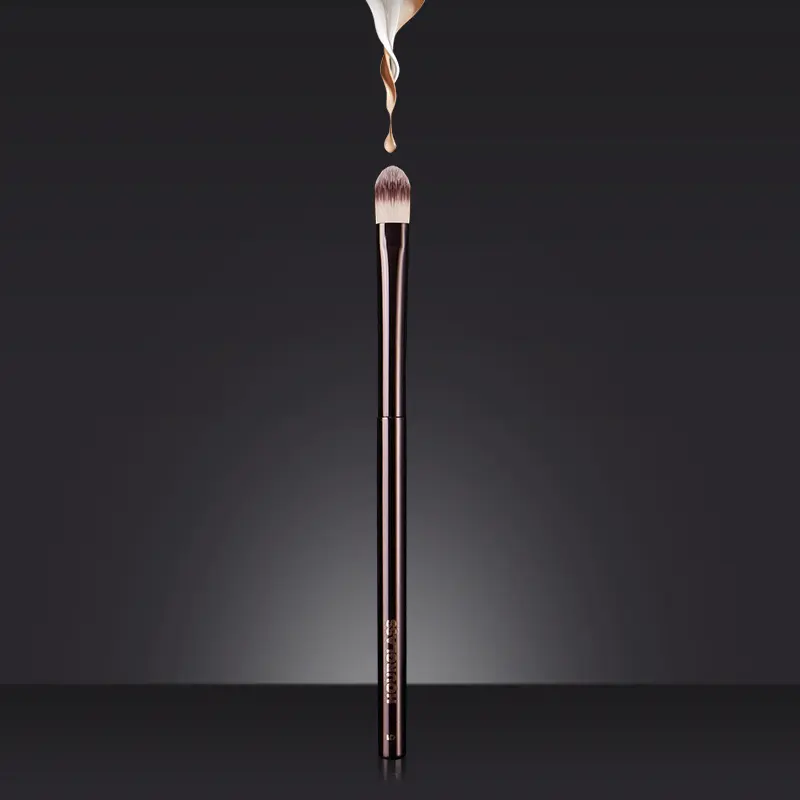 1 pc #5 Concealer Makeup brushes Eyeshadow Make up brush Nose detail exquisite Professional Cosmetic tool metal handle with box