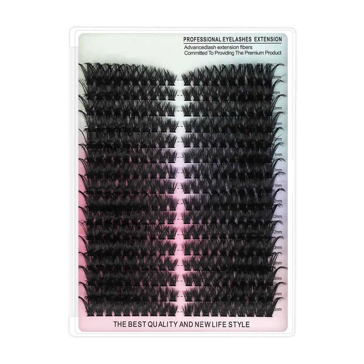 DIY Eyelash Clusters Fluffy Thick Individual Lashes Large capacity 10D-100D Eyelashes Extensions Kit With Bond and Seal Tweezers