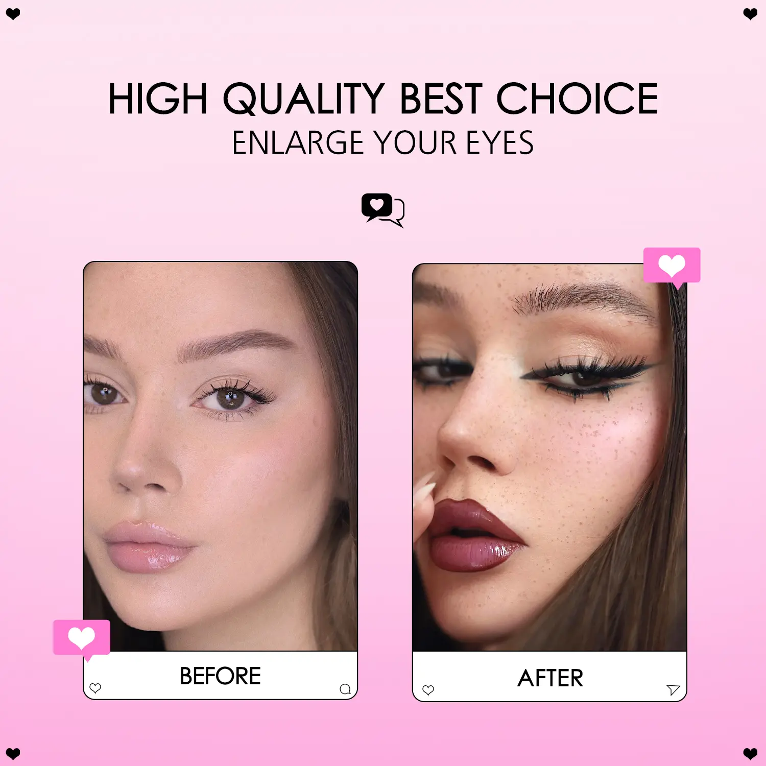 WOSHEER Lash Clusters DIY Eyelash Extensions  D Curl 3D Eyelash Clusters Extensions Wispy Lashes Cluster Ultra-Soft & Super Ligh