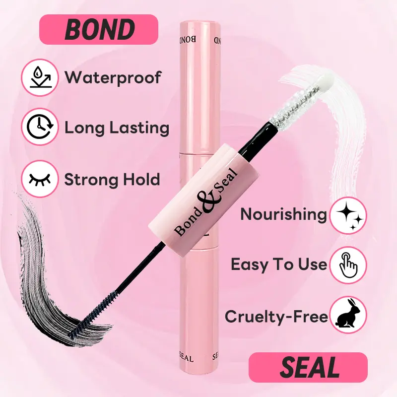 DIY 45/120PCS False Eyelash Extension Kit Cluster Individual Lash With Eyelashes Glue Grafting Bond And Seal Tweezers Make Up