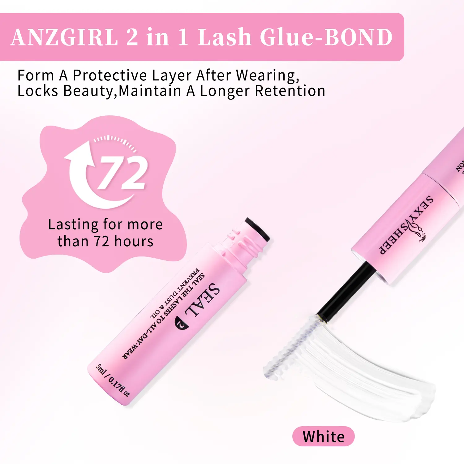 Individual Eyelash Clusters Kit 60D80D100D Fluffy Natural Look DIY Long Lasting Eyelashes Extension Kit Natural Clusters