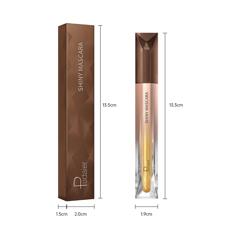 1pc Colored Mascara, Pearlized Fine Shimmer, -Easy to Apply, Non-Clumping, Volumizing, Lengthening & Curling Mascara