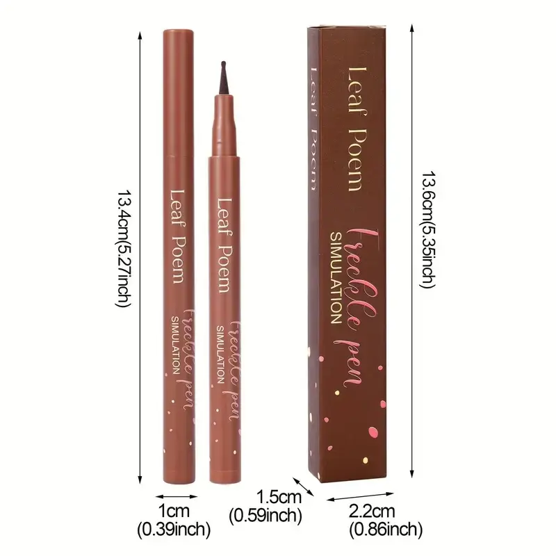 1pc Face Fake Freckles Pen Natural Waterproof Lifelike Fake Freckles Pen for Long Lasting Look Dot Spot Pen Makep Tool Cosmetic