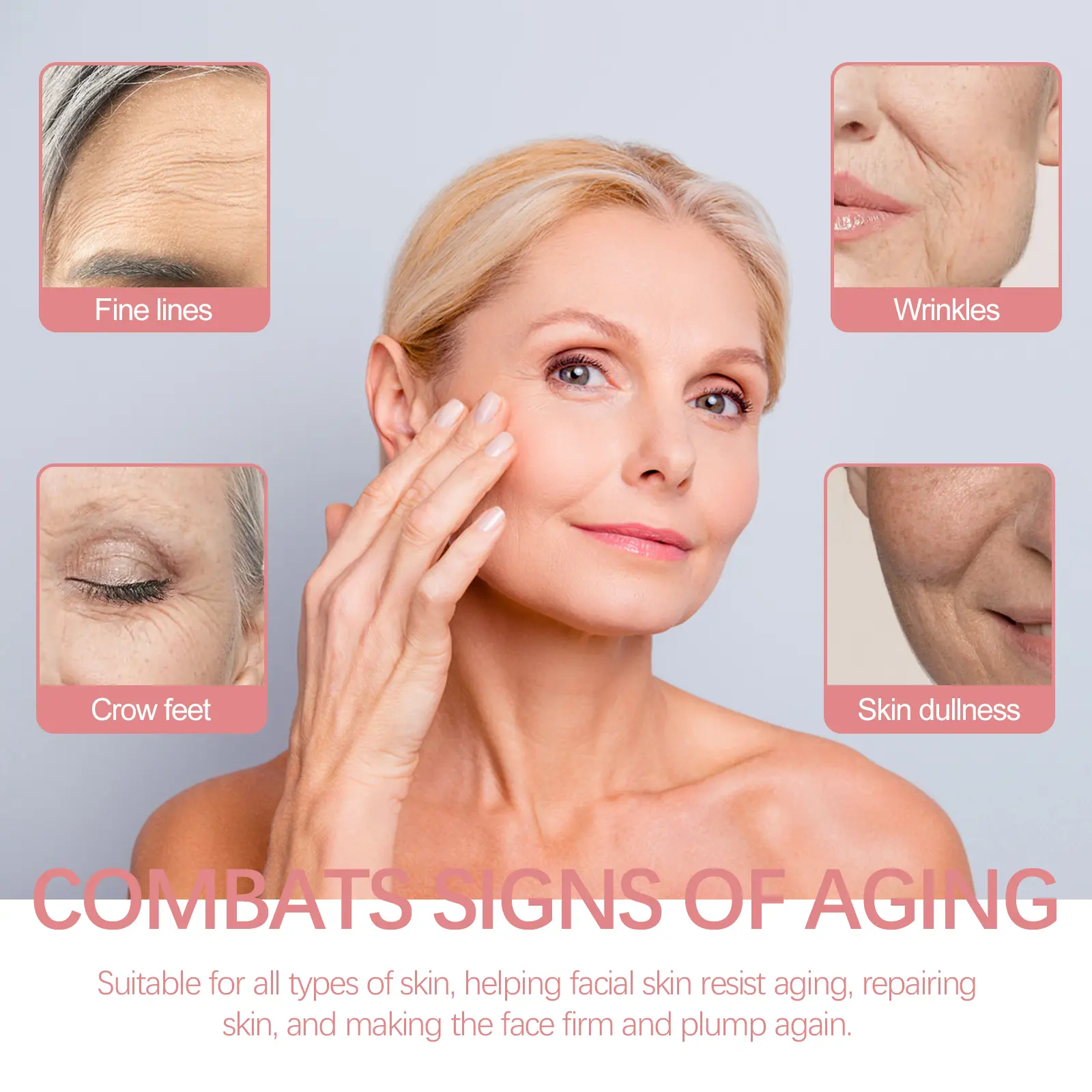 EELHOE Repair Face Serum Capsule Fade Fine Line Anti Wrinkle Essence Firming Face Serum Moisturize Face Rejuvenation Serum 30PCS