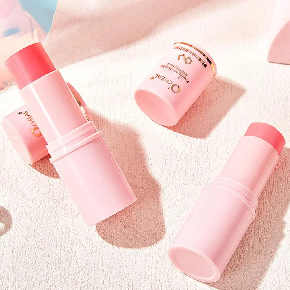 Facial Hydrating Stick Deeply Moisturizer Face Primer Stick Collagen Boosting Moisture Balm Stick Six Peptides Face & Eye Care
