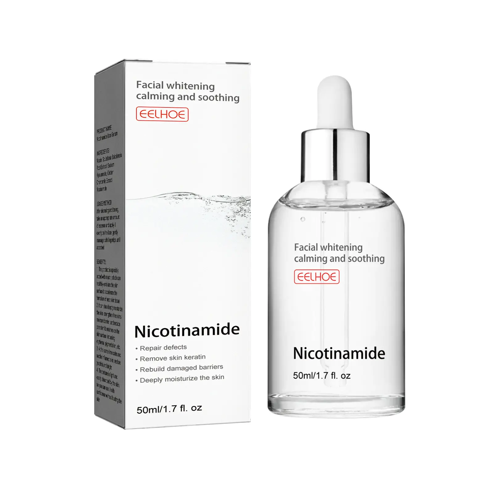 Nicotinamide Serum Effective Whitening Essence Remove Dark Spots Freckle Fade Pigmentation Melasma Correction Brighten Skin Care