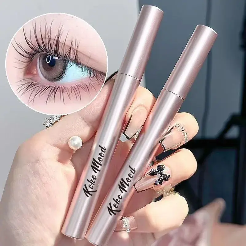 Ultra-fine Comb Eyelash Mascara Lengthening Black Lash Eyelash Extension Eye Lashes Brush Long-wearing Black Color Mascara Cream